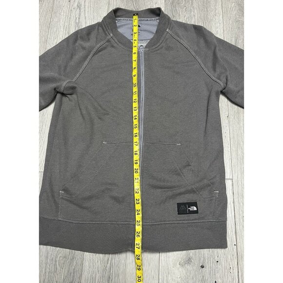 The North Face Men's Light Gray Full Zip Up Flashdry Lightweight Jacket Small - Picture 5 of 6